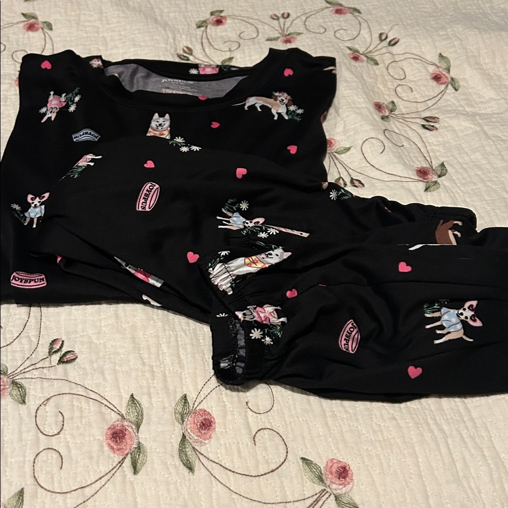 Joyspun Short Sleeve Pajama Set‎ NWOT sz M - Picture 7 of 7